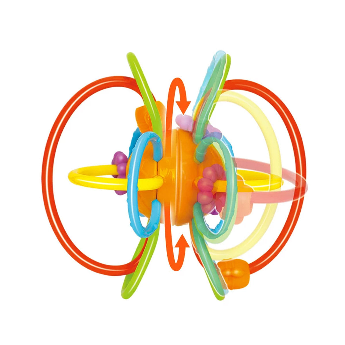 נשכן רעשן הולה טויס כוורת דבורים | Hola Toys Honeycomb Teething
