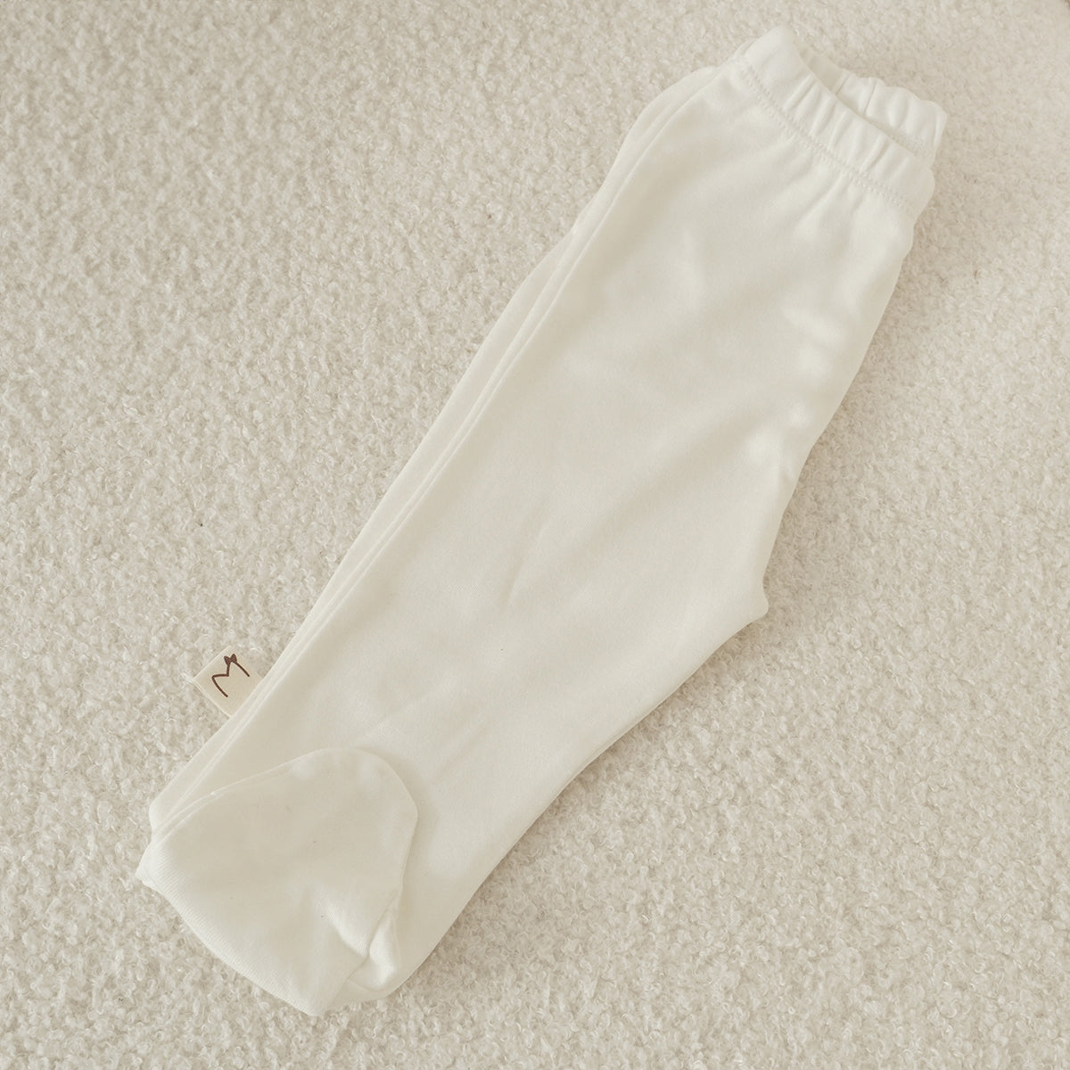 מארז שלישיית בגדי גוף אולימולי חלק לבן 0-3 | Olimoli Baby Body Suit 3 PCS