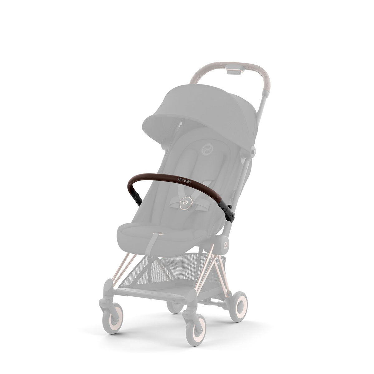 פגוש עגלה סייבקס קויה חום – Cybex Coya Bumper Bar Dark Brown