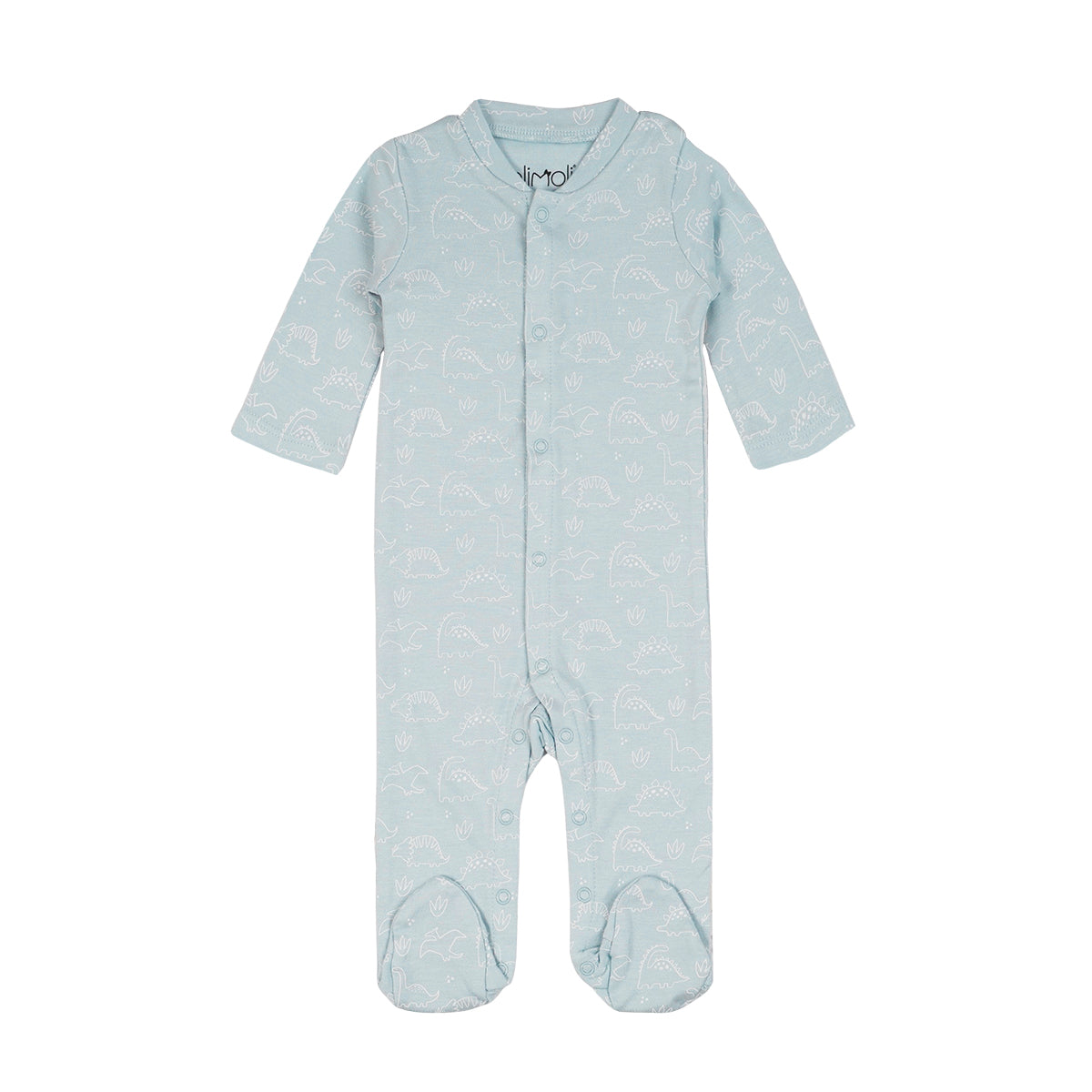 מארז זוג אוברולים אולימולי מודפס בנים 0-3 | Olimoli Baby Coverall 2 PCS