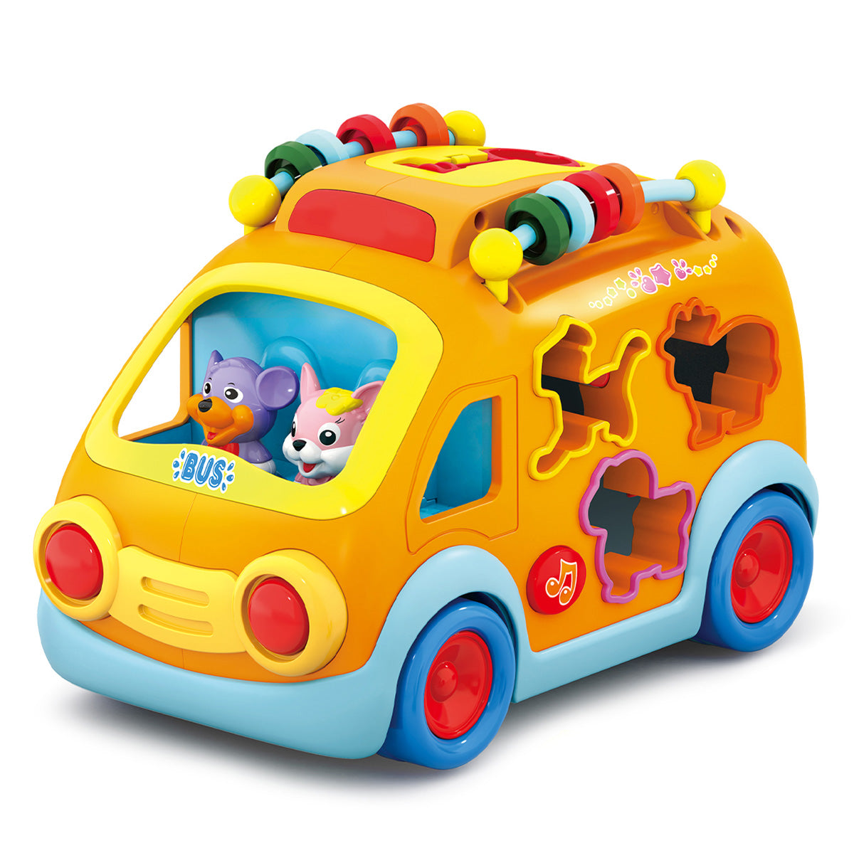 אוטובוס התאמת צורות הולה טויס | Hola Toys Shape Sorting Bus