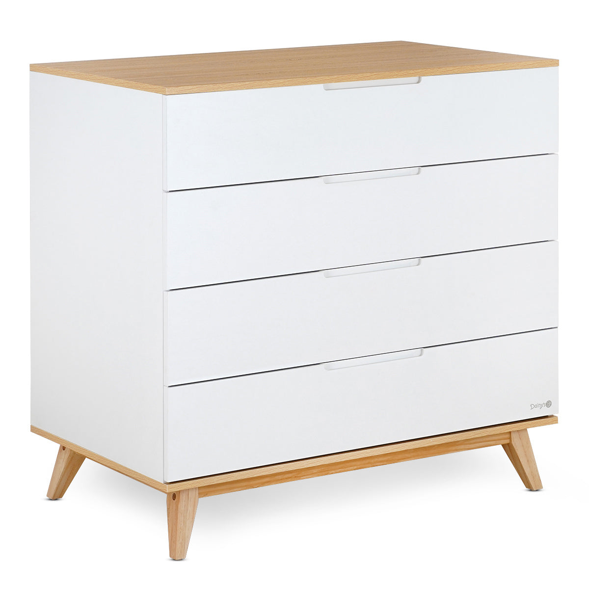 שידת אחסנה דייניז קלואי 100 ס"מ לבן/עץ | Dainy's Chloie™ Dresser White/Wood
