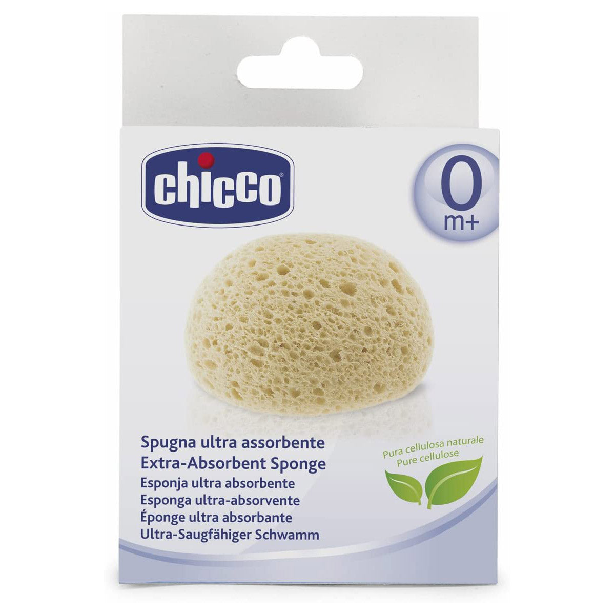 ספוג רחצה צ'יקו צהוב | Chicco Safe Hygiene Extra Absorbent Sponge Tender Touch