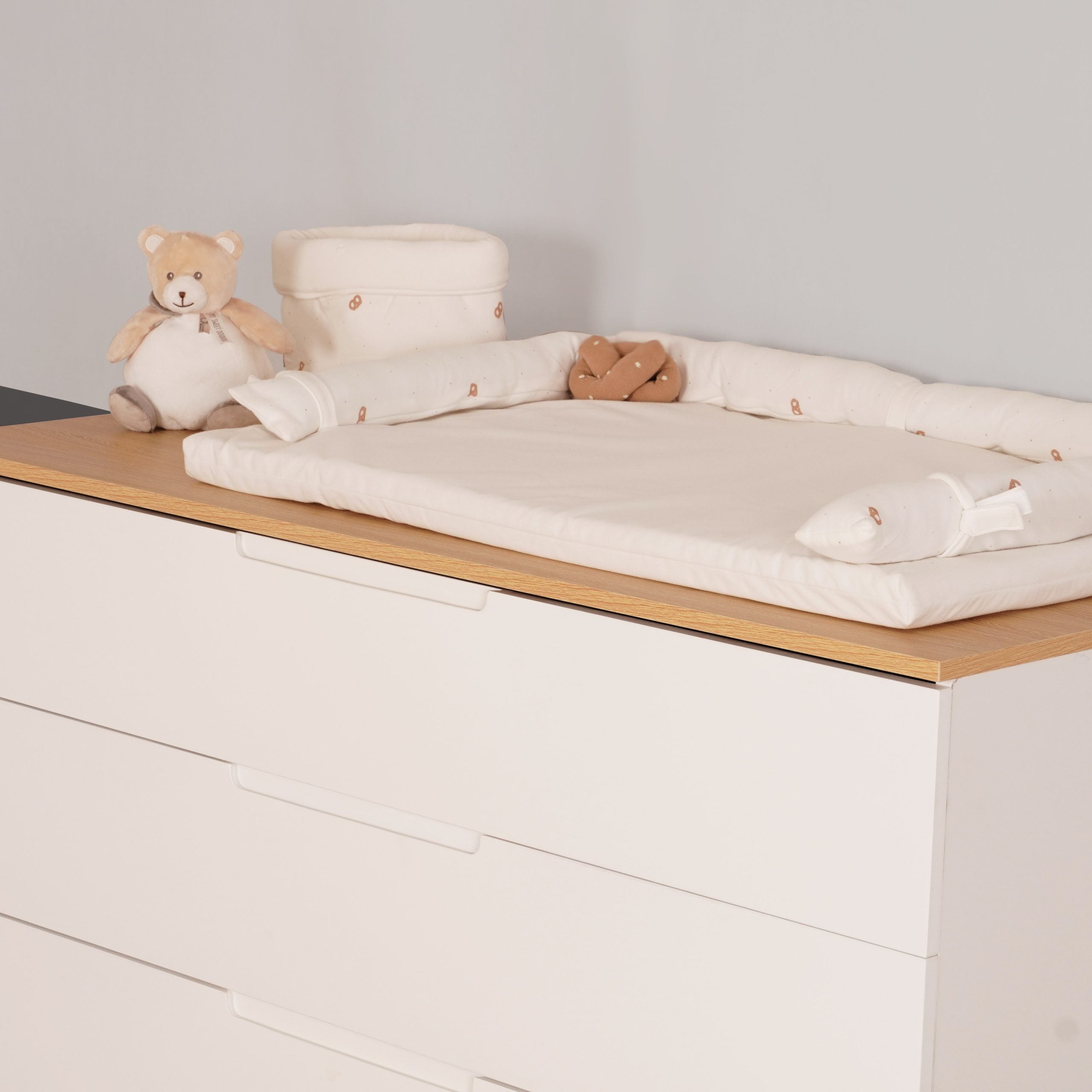 שידת אחסנה דייניז קלואי 100 ס"מ לבן/עץ | Dainy's Chloie™ Dresser White/Wood