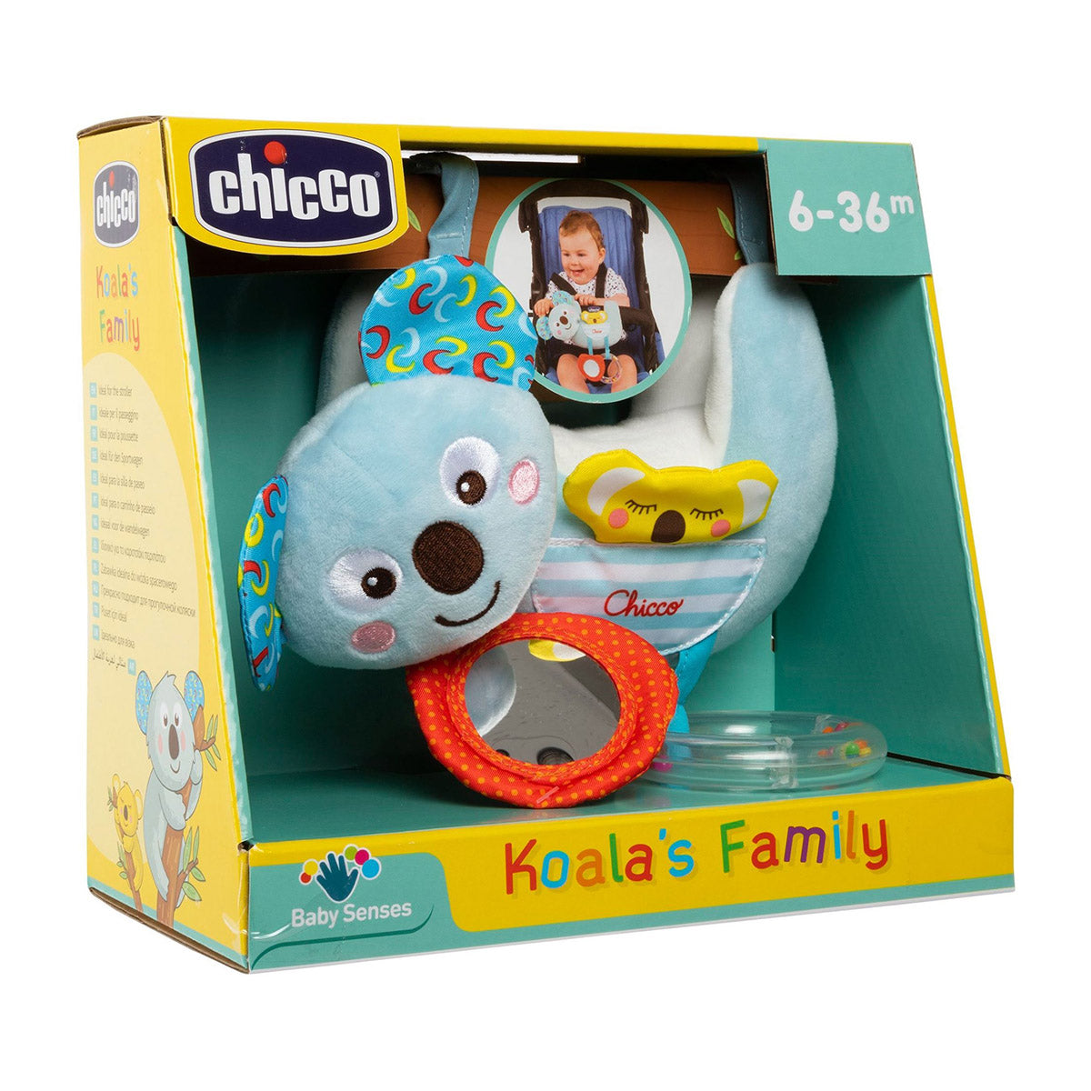 צעצוע לעגלה צ'יקו משפחת קואלה | Chicco Koala's Family