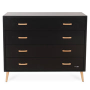 שידת אחסנה דייניז אליסון 120 ס"מ שחור/עץ | Dainy's Alison™ Dresser Black/Wood
