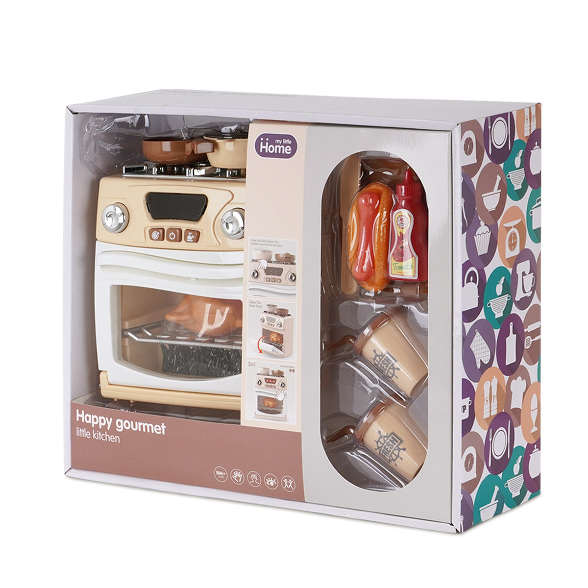 תנור משחק ירוק | Baking Oven Set Green