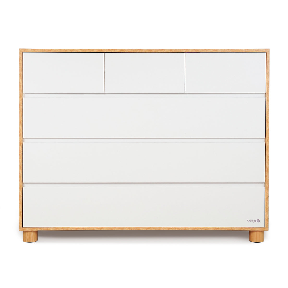שידת אחסנה דייניז טיילור 120 ס"מ לבן/עץ | Dainy's Taylor™ Dresser White/Wood