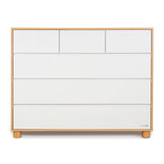 שידת אחסנה דייניז טיילור 120 ס"מ לבן/עץ | Dainy's Taylor™ Dresser White/Wood