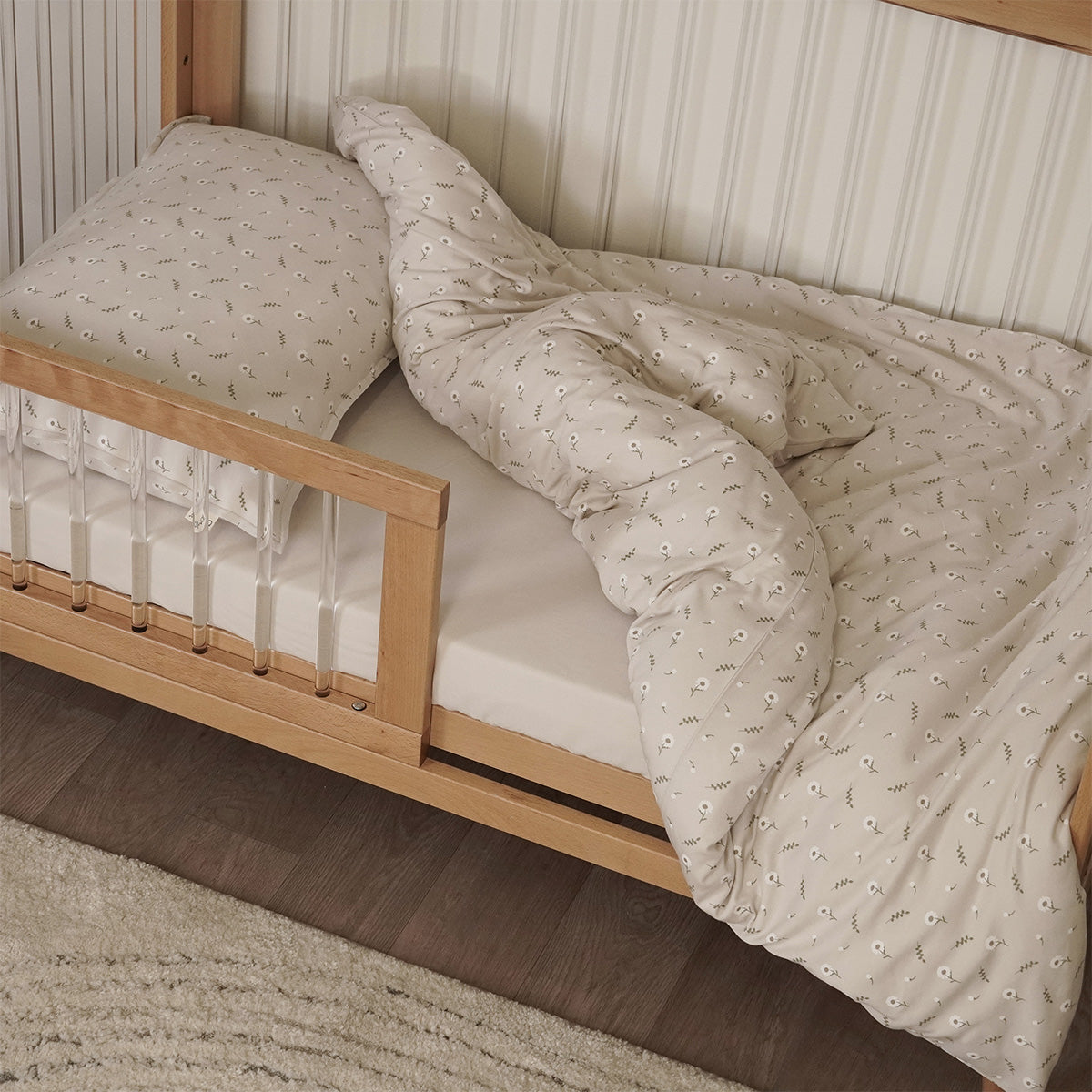 ציפה לשמיכה אולימולי ליין פריחה לבנה | Olimoli White Blossom Duvet Blanket Cover150X100cm