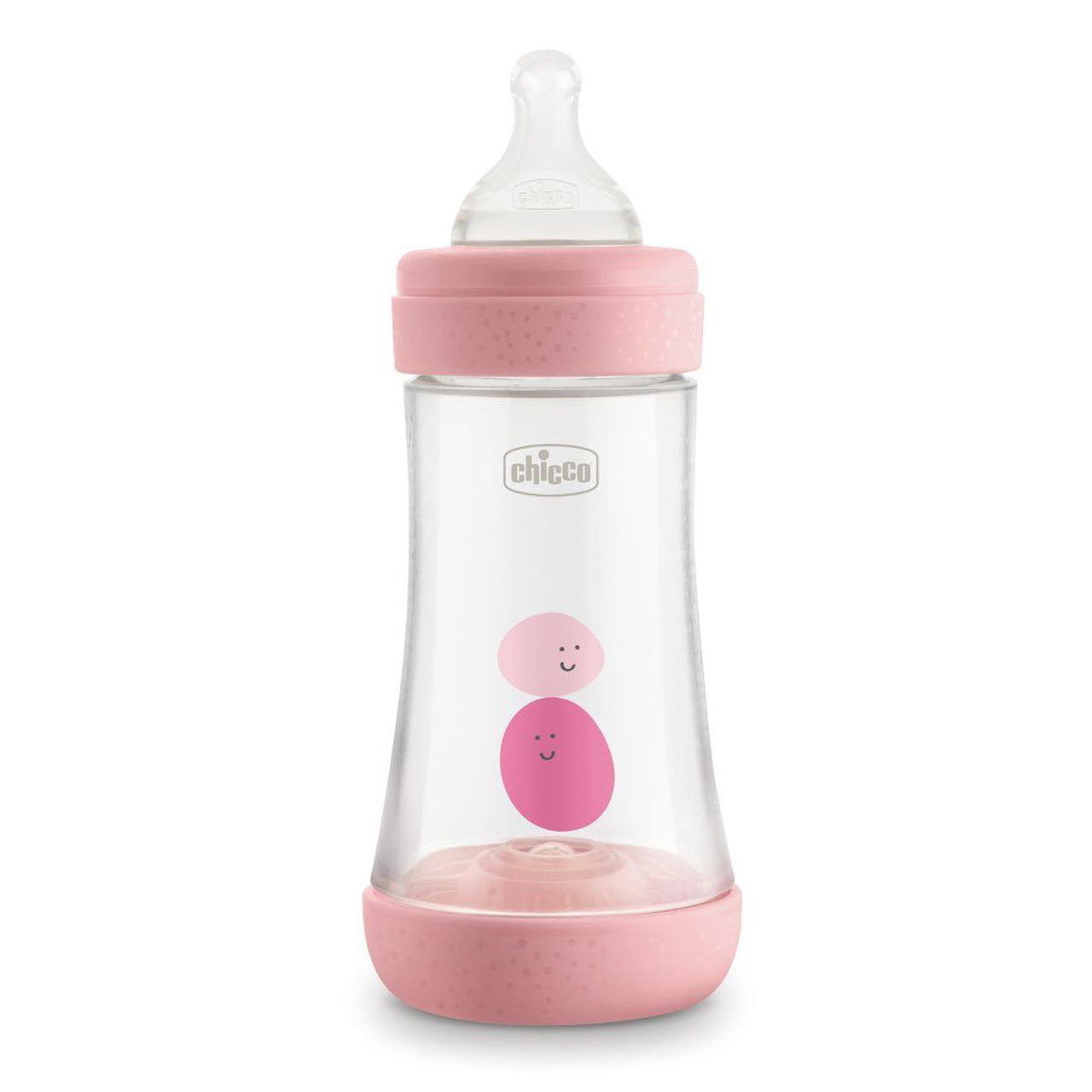 בקבוק פרפקט 5 ורוד בהיר 240 מ"ל 2M+ | Chicco Perfect 5 Light Pink