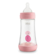 בקבוק פרפקט 5 ורוד בהיר 240 מ"ל 2M+ | Chicco Perfect 5 Light Pink