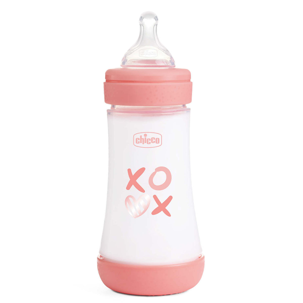 בקבוק פרפקט 5 ורוד 240 מ"ל 2M+ | Chicco Perfect 5 Pink