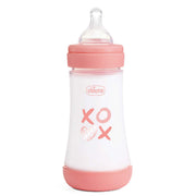 בקבוק פרפקט 5 ורוד 240 מ"ל 2M+ | Chicco Perfect 5 Pink