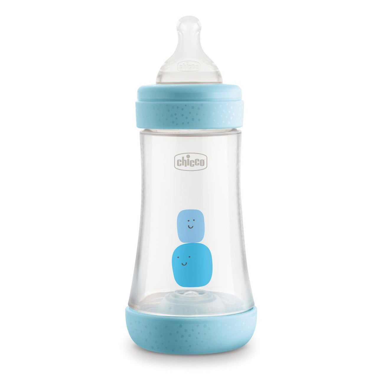בקבוק פרפקט 5 תכלת 240 מ"ל 2M+ | Chicco Perfect 5 Light Blue