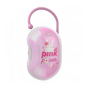 קופסא לזוג מוצצים צ'יקו ורוד| Chicco Soother Holder For 2 Soothers Pink