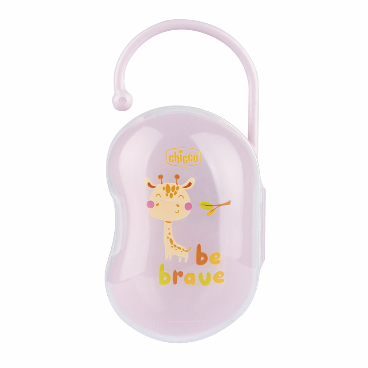 קופסא לזוג מוצצים צ'יקו ורוד בהיר | Chicco Soother Holder For 2 Soothers  Light Pink