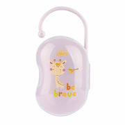 קופסא לזוג מוצצים צ'יקו ורוד בהיר | Chicco Soother Holder For 2 Soothers  Light Pink