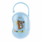 קופסא לזוג מוצצים צ'יקו תכלת | Chicco Soother Holder For 2 Soothers Light Blue