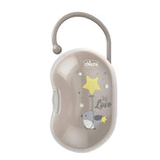 קופסא לזוג מוצצים צ'יקו אפור | Chicco Soother Holder For 2 Soothers Grey