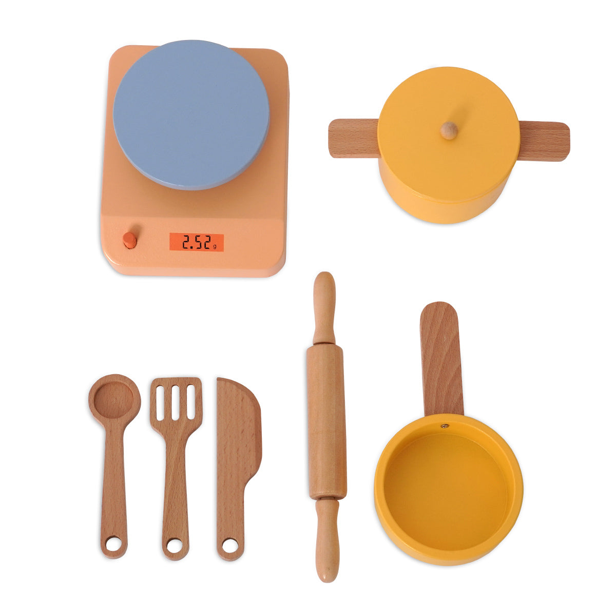 סט כלי בישול מעץ דייניז  | Dainy's Wooden Cook Set