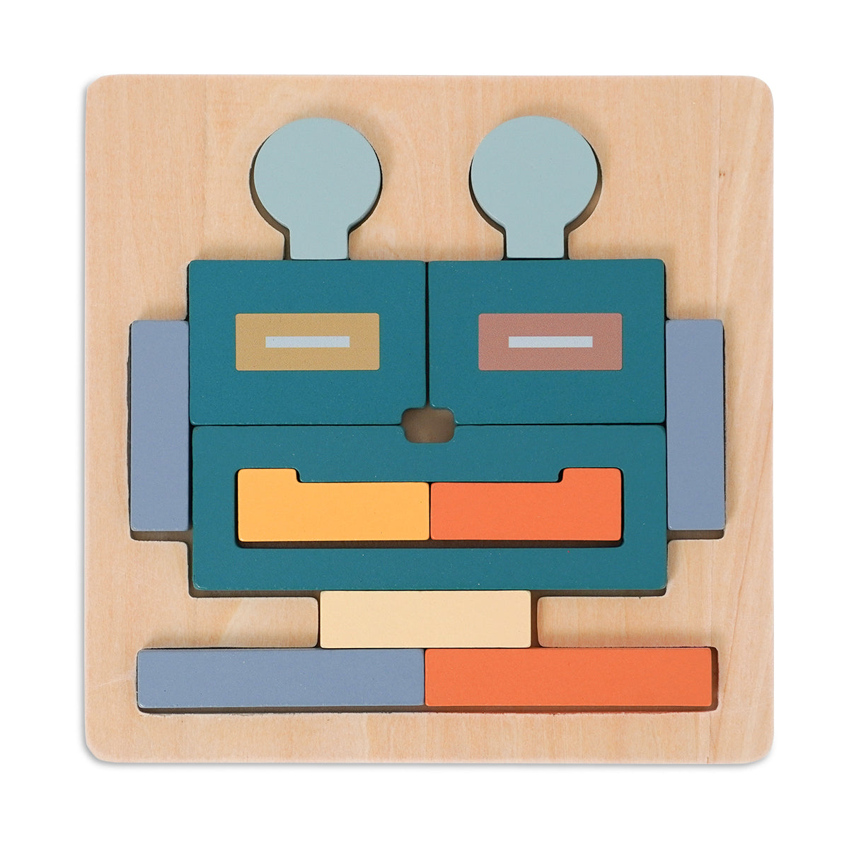 פאזל רובוט מעץ דייניז | Dainy's Wooden Robot Puzzle