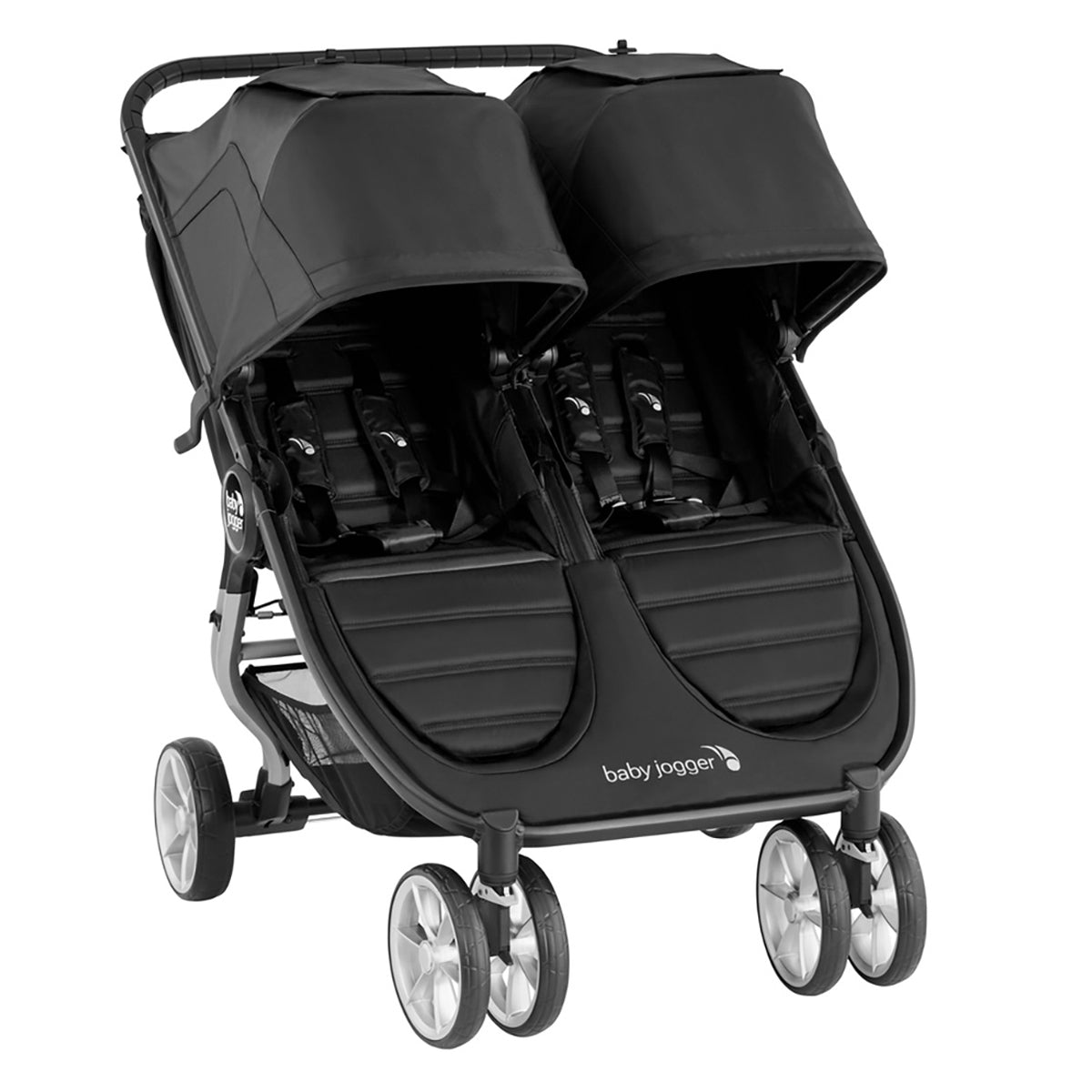 עגלת תאומים בייבי ג'וגר סיטי מיני 2 שחור | Baby Jogger City Mini® 2 Double Jet