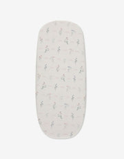 סדין לעגלה מיננה ליין ורוד בהיר Wonderland מודפס | Minene Light Pink Printed