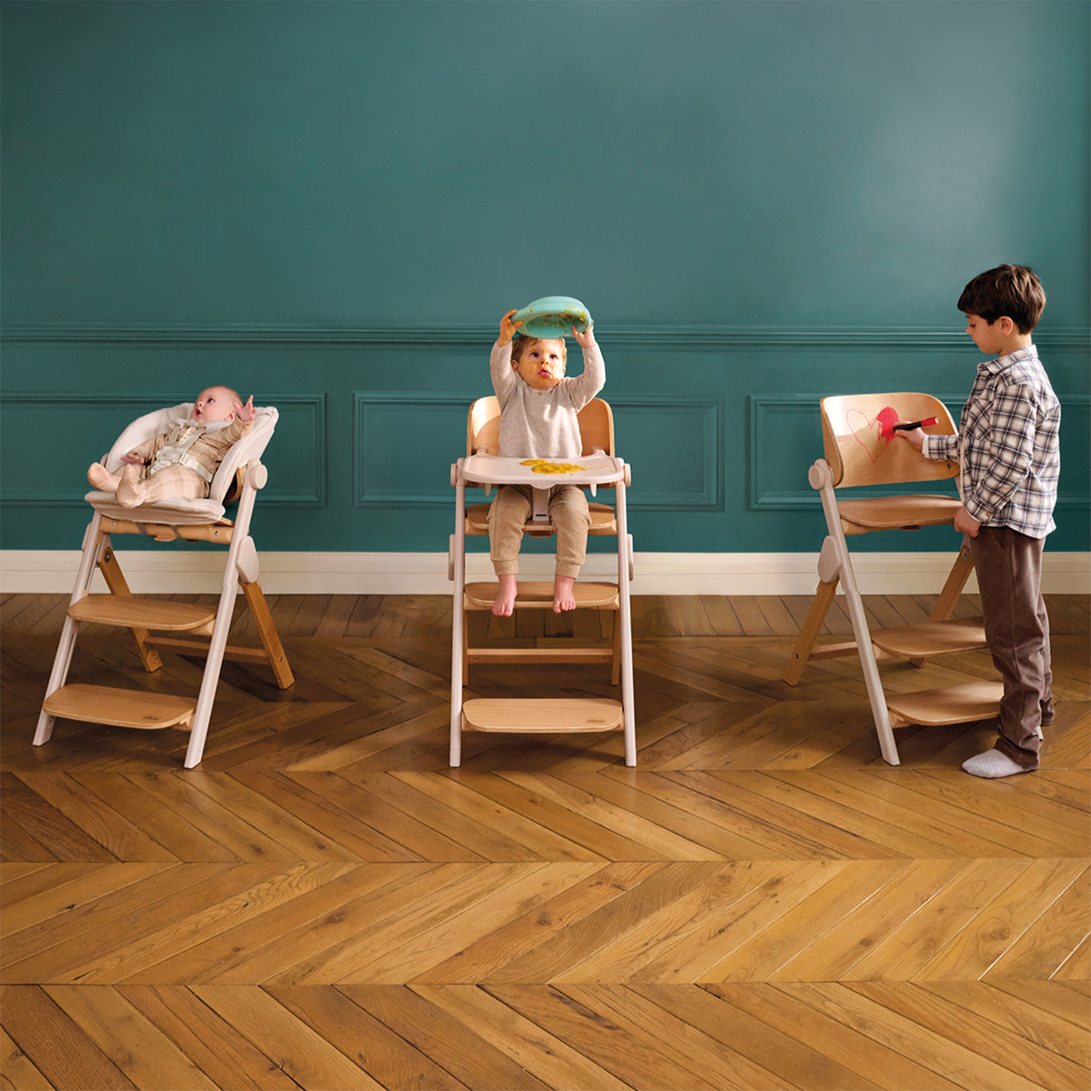 כיסא אוכל צ'יקו מרווליה אבן | Chicco Meraviglia Full Set Highchair Fossil