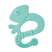 נשכן צ'יקו רך עם טקסטורה איגואנה טורקיז | Chicco Soft Bristles Teether +2M Turquoise
