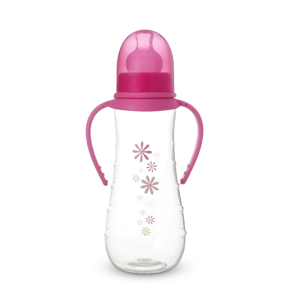 בקבוק טוויגי 250 מ"ל ורוד | Twigy Flawless™ Bottle With Silicone Nipple Pink