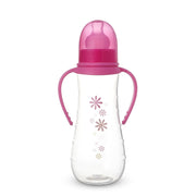 בקבוק טוויגי 250 מ"ל ורוד | Twigy Flawless™ Bottle With Silicone Nipple Pink