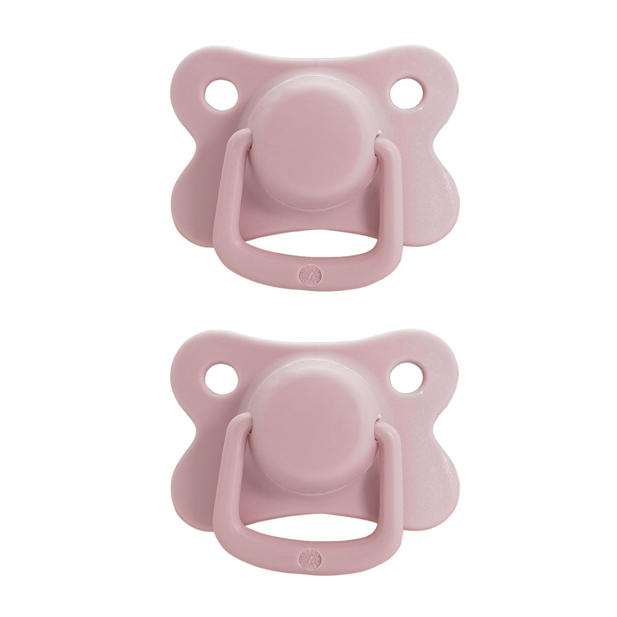 זוג מוצצי סיליקון טוויגי 0-6 ורוד | Twigy 2 pk Silicone Pacifier Pink