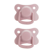 זוג מוצצי סיליקון טוויגי 0-6 ורוד | Twigy 2 pk Silicone Pacifier Pink