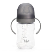 בקבוק אימון עם קשית משקולת טוויגי אפור | Twigy Training Bottle With a Weight Straw Grey