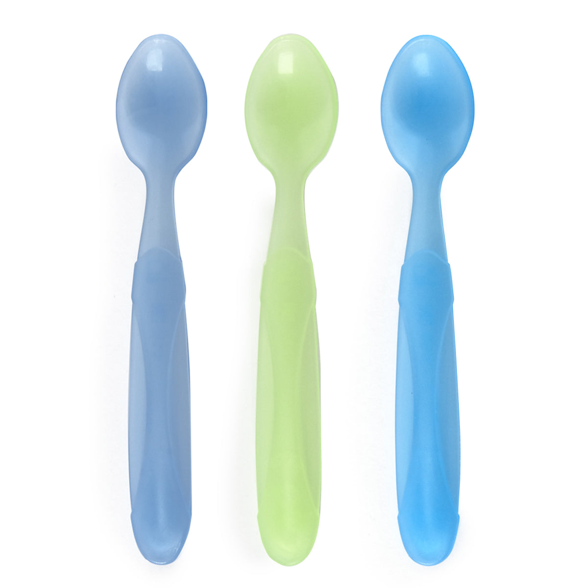 מארז 18 כפיות טוויגי ירוק כחול | Twigy Flawless™ Disposable Spoons Green Blue