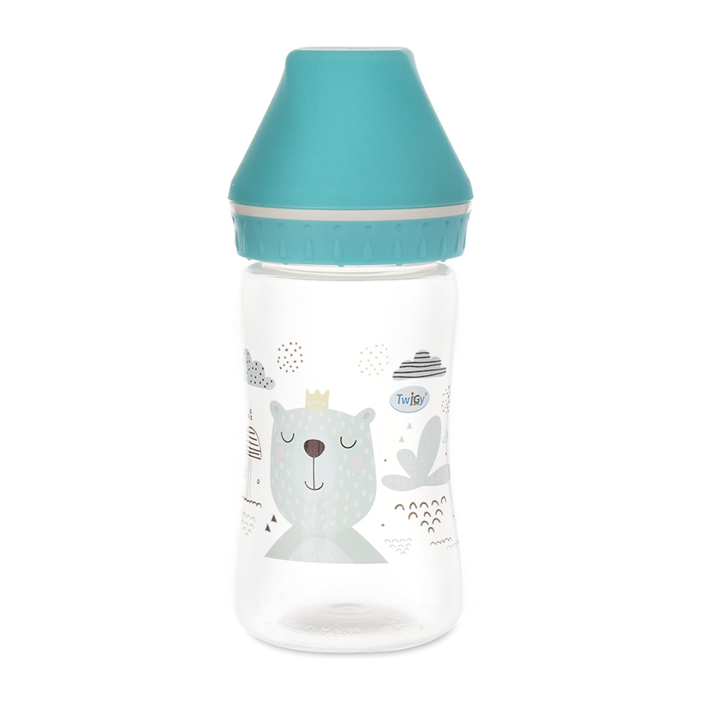 בקבוק טוויגי 250 מ"ל ורוד | Twigy Flawless™ My Essence Wide Neck Bottle 250ML Rouge
