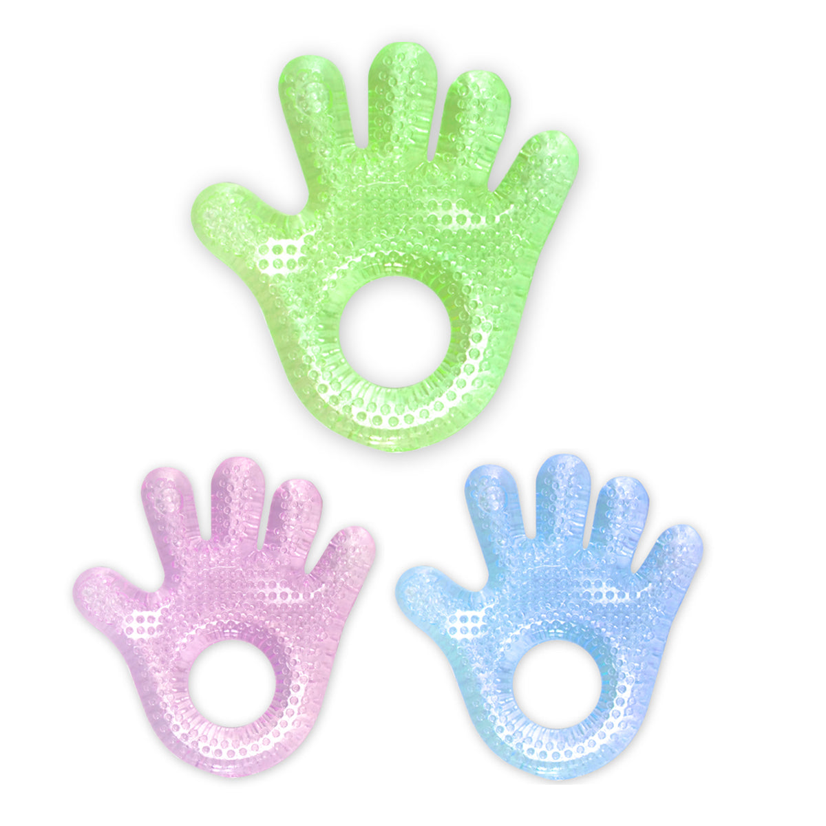 נשכן קירור טוויגי כף יד תכלת | Twigy Flawless™ Hand Teether Light Blue
