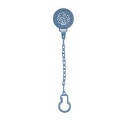 מחזיק מוצץ עם שרשרת טוויגי כחול | Twigy Pacifier Clip with chain Blue