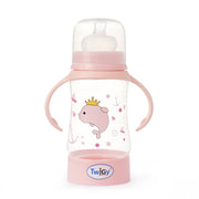 בקבוק טוויגי 250 מ"ל ורוד | Twigy Flawless™ Wide Neck Bottle with handle Pink