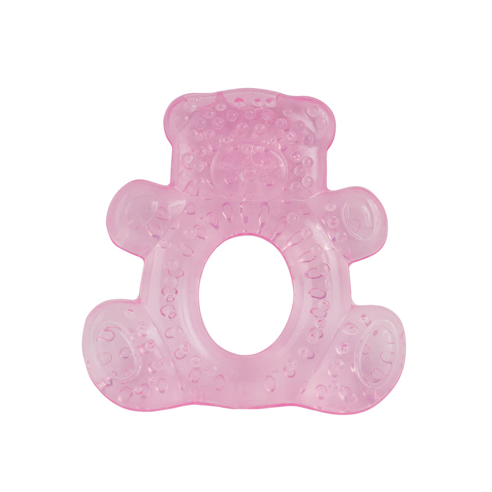 נשכן קירור טוויגי דובי ורוד | Twigy Water Filled Teether Pink