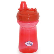 כוס שתייה טוויגי עם פיה ומכסה אדום | Twigy Flawless™ Cup With Soft Spout Red