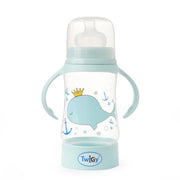 בקבוק טוויגי 250 מ"ל כחול | Twigy Flawless™ Wide Neck Bottle with handle Blue