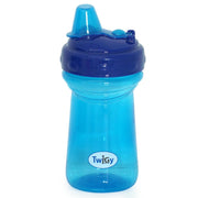 כוס שתייה טוויגי עם פיה ומכסה כחול | Twigy Flawless™ Cup With Soft Spout Blue