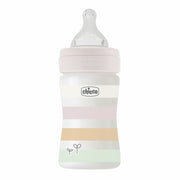 בקבוק וולביאינג צ'יקו לבן 150 מ"ל 0M+ | Chicco Well Being Feeding Bottle White