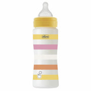 בקבוק וולביאינג צ'יקו צהוב 330 מ"ל 4M+ | Chicco Well Being Feeding Bottle Yellow