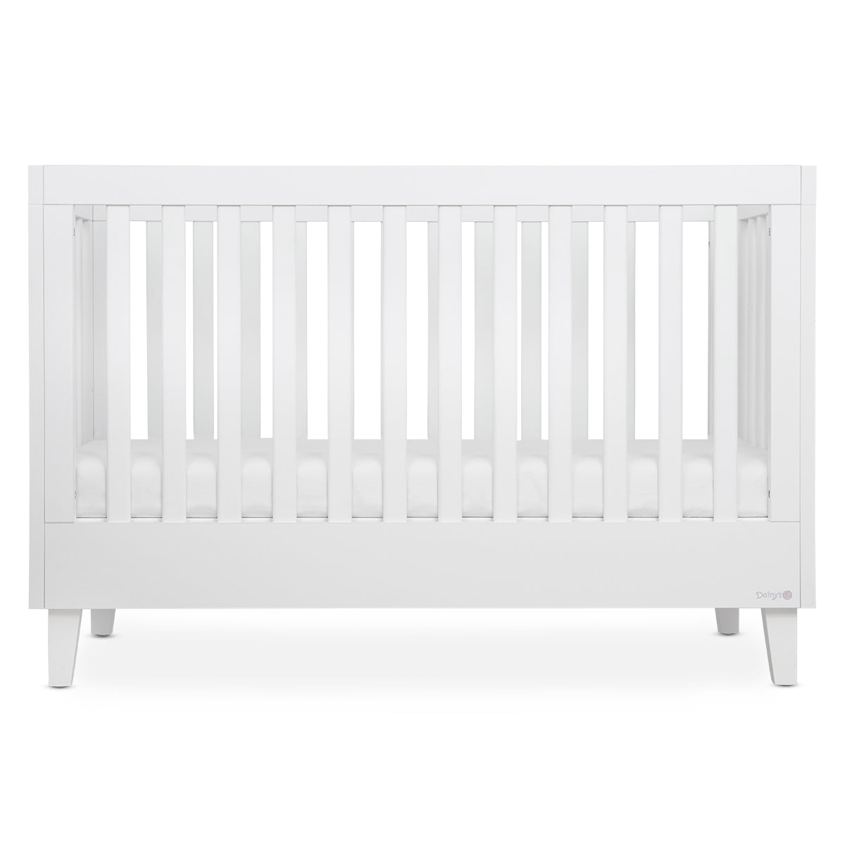 מיטת תינוק דייניז וואלי 127X63 ס"מ לבן קלאסי | Dainy's Valley™ Baby Bed Classic White