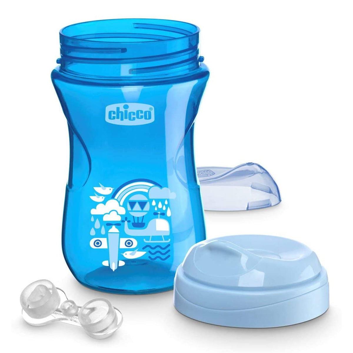כוס אימון צ'יקו איזי קאפ כחול | Chicco Easy Cup +12M Blue
