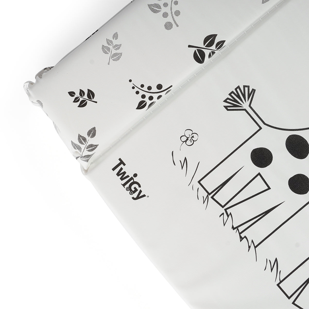 משטח החתלה לתינוק טוויגי 80X47X5 ס"מ ג'ירפות | Twigy Changing Mat Giraffe