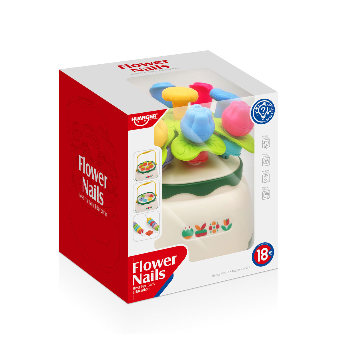 עציץ פרחים להרכבה האנגר | Huanger Puzzle flower basket
